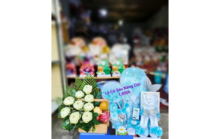 Mâm lễ Cô Sáu - Đồ cúng lễ Nàng Cúc